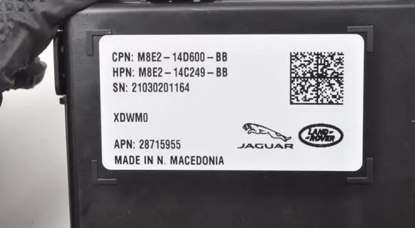 Jaguar I-Pace Seat control module M8E214D600BB