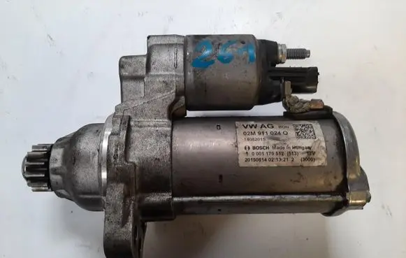 Volkswagen Polo V 6R Starter motor 02M911024Q
