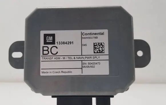 Opel Zafira C Other control units/modules 13384291 50420473 5WK50278B