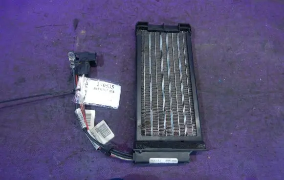Heater blower radiator