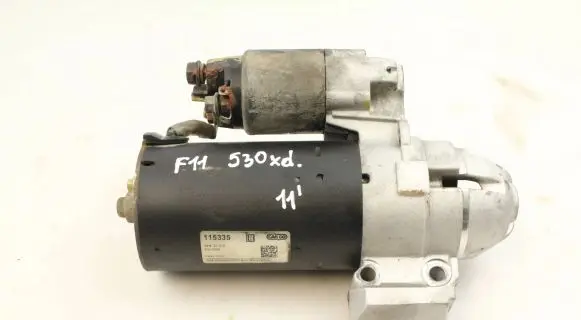 BMW 5 F10 F11 Starter motor 115335 8581098 12418581098