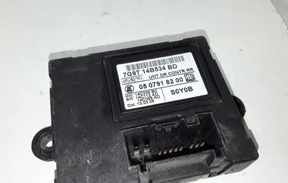 Ford S-MAX Door control unit/module 7G9T14B534BD 0507918200 S0Y0B