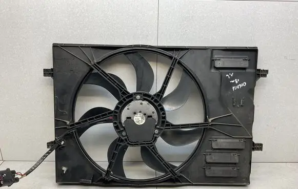 Electric radiator cooling fan