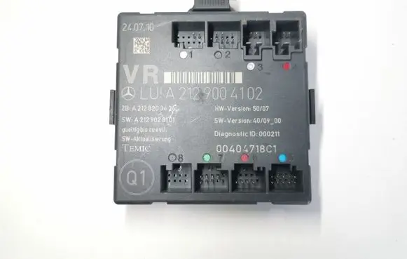 Mercedes-Benz C W204 Door control unit/module A2129004102 A2128203426