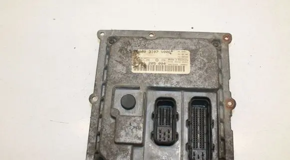 Smart ForTwo I Engine control unit/module 0003107V006 0261205004 26RT5229