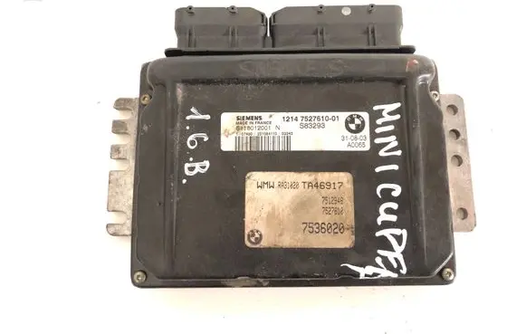 Mini One - Cooper R50 - 53 Engine control unit/module S83293 1214752761001