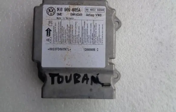 Volkswagen Touran I Airbag control unit/module 1K0909605A