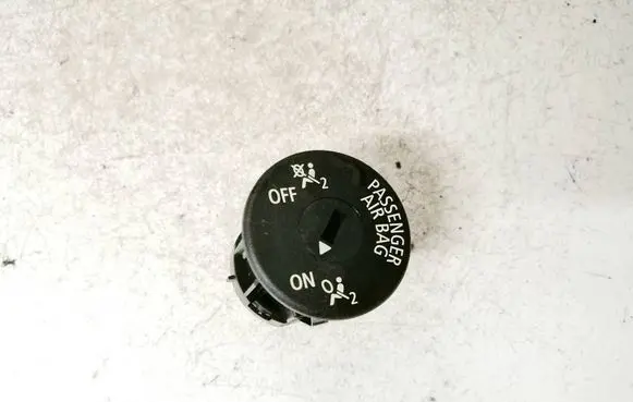 BMW 5 GT F07 Passenger airbag on/off switch 61319196886 9196886