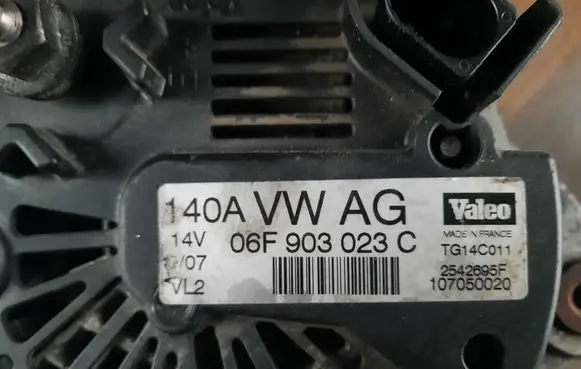 Audi A3 S3 8P Generator/alternator