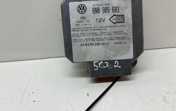 Volkswagen PASSAT B4 Airbag control unit/module 6N0909603