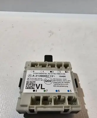 Mercedes-Benz E W213 Door control unit/module A2139005113 A2139012300 A2139025108