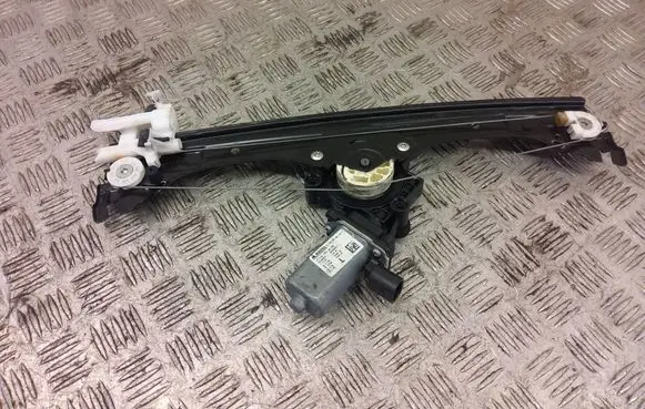 Fiat 500 Front door window regulator with motor 52089870