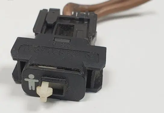 Mercedes-Benz E W124 Electric window control switch 1248204910