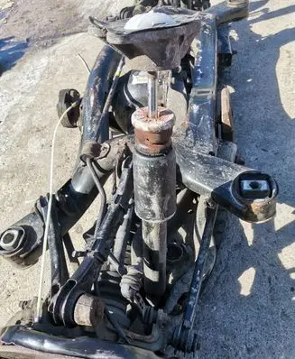BMW 3 F30 F35 F31 Rear axle beam with reductor 7544873