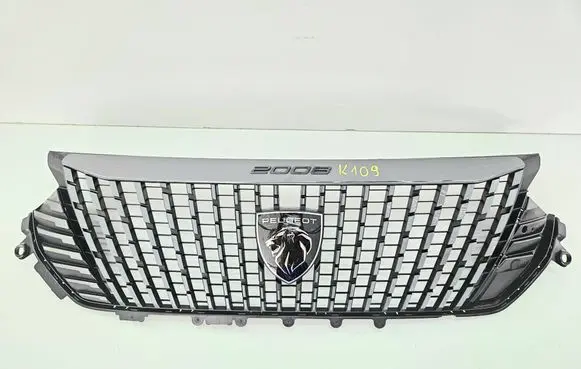 Peugeot 2008 II Front bumper upper radiator grill 9852657680