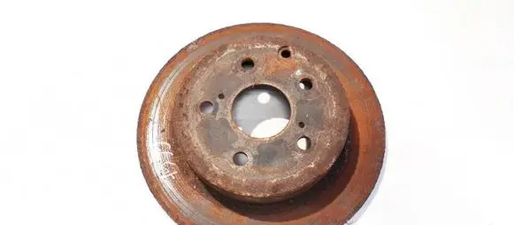 Toyota RAV 4 (XA30) Rear brake disc neventiliuojamas