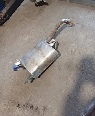 Toyota Corolla Verso E121 Rear muffler/silencer tail pipe 712706