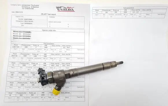 Renault Trafic III (X82) Fuel injector 0445110569