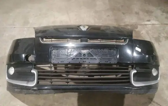Renault Scenic III - Grand scenic III Front bumper juodas