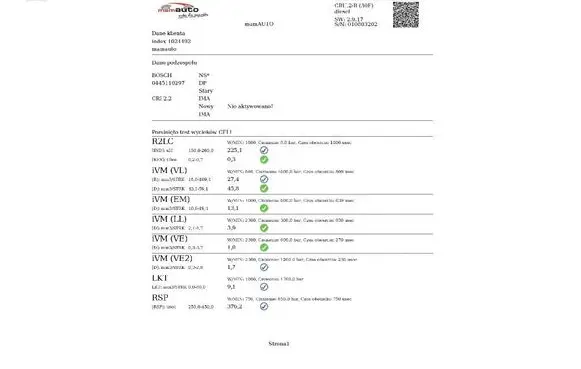 Citroen C5 Fuel injector 0445110297