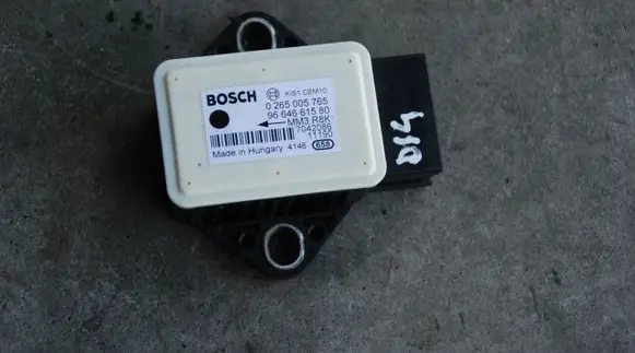 ESP acceleration yaw rate sensor