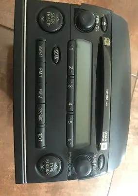 Toyota Sienna XL40 IV Radio/CD/DVD/GPS head unit 8612008200 DCXG8377ZTS1 T1PT025888UC