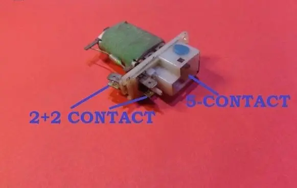Opel Corsa B Heater blower motor/fan resistor ZDMAPSI