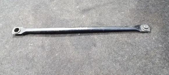 Front wiper linkage and motor