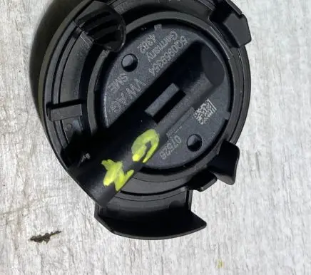 Volkswagen Golf VII Airbag deployment crash/impact sensor 5Q0959354