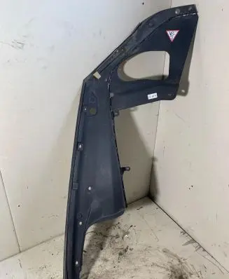 Engine bonnet/hood lock trim molding