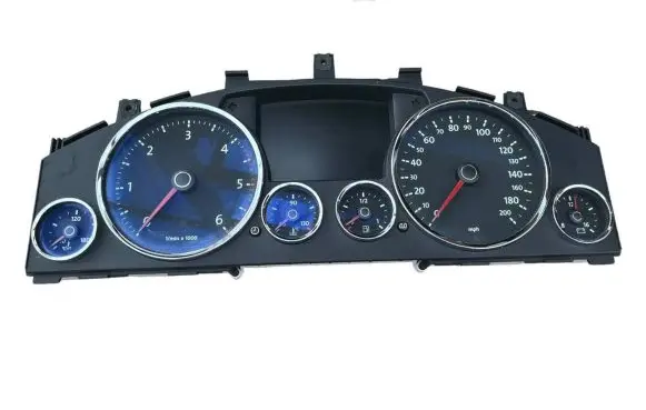 Volkswagen Touareg I Speedometer (instrument cluster) 0263655808 0245000278 7l6920985q