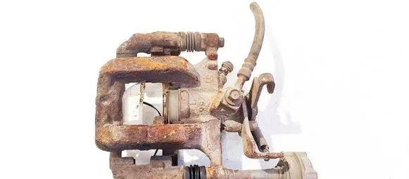 Rear brake caliper