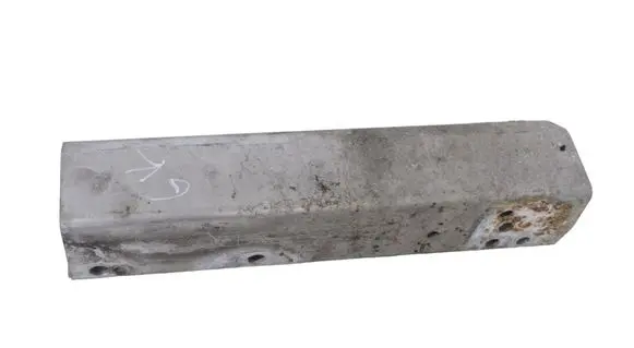 Skoda Superb B6 (3T) Front bumper shock/impact absorber 8T0807331