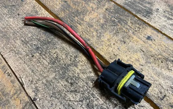 Mercedes-Benz CLS C219 Cooling fan wiring 2205450329 A2205450329