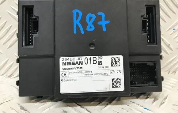 Nissan X-Trail T31 Comfort/convenience module 284B2JD01B