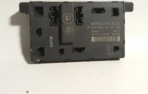 Mercedes-Benz Vito Viano W639 Door control unit/module 6398200026