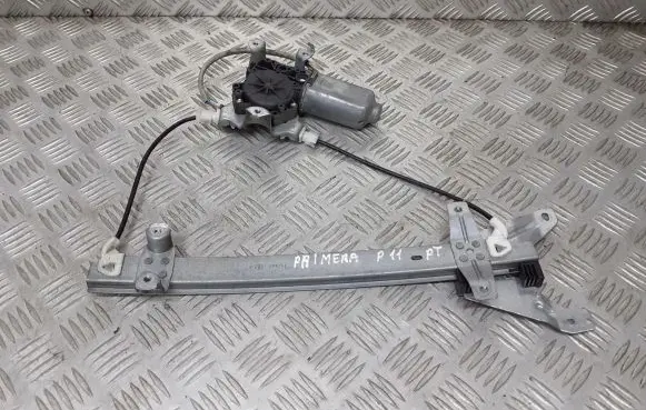 Nissan Primera Rear door window regulator with motor
