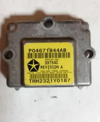 Chrysler PT Cruiser Airbag control unit/module P04671844AB 39754C TMH2321Y0187