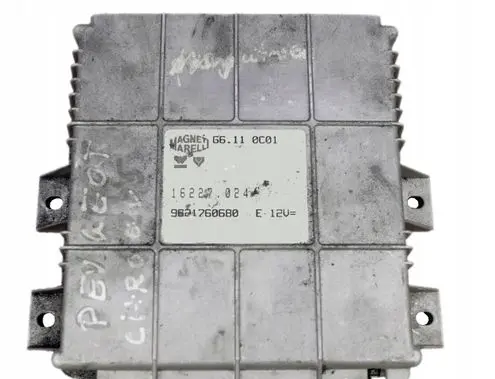 Peugeot 106 Engine control unit/module 9621760680 CG11 CG110C01