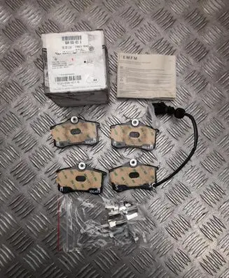 Volkswagen Polo IV 9N3 Brake pads (rear) 6Q0698451B