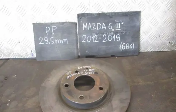 Mazda 6 Front brake disc