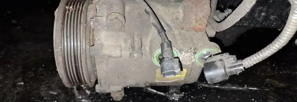 Ford Fiesta Air conditioning (A/C) compressor (pump)