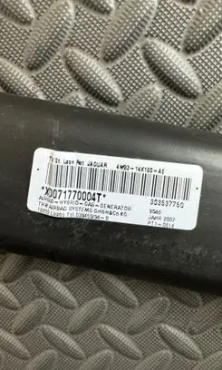 Jaguar XJ X350 Front door airbag 30365147 4W9314K160AE 30353775G