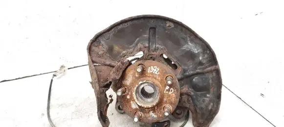Front wheel hub spindle knuckle
