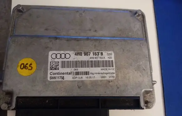 Audi A7 S7 4G Gearbox control unit/module 4H0907163B