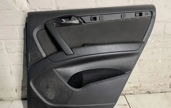 Rear door card panel trim