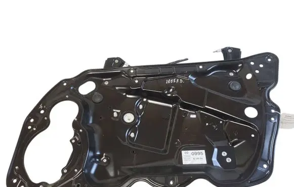 Volkswagen PASSAT B7 Front window lifting mechanism without motor 929909100 3AA837756 988693308