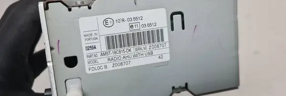 Ford Fiesta Radio/CD/DVD/GPS head unit AM5T18C815DK