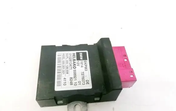 BMW 5 GT F07 Fuel injection pump control unit/module 16147276073 7276073