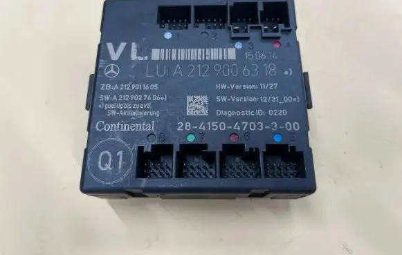 Mercedes-Benz E W212 Door control unit/module A2129006318 A2129027606 A2129011605